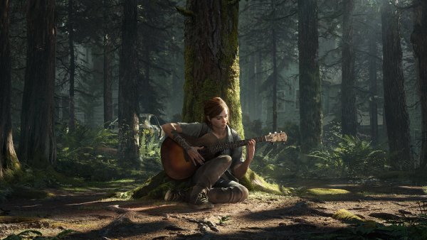 Гитара в лесу обои (33 фото)