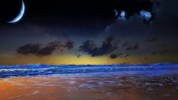 Обои море небо звезды (37 фото)