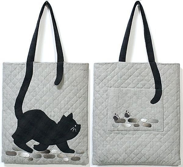 Аппликации коты из ткани на сумку (38 фото)