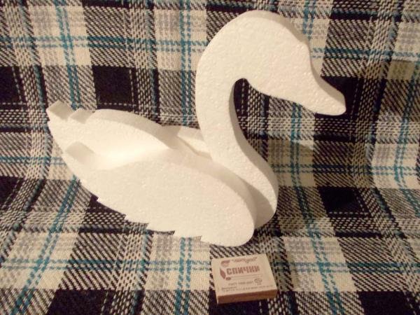 Поделки из пенопласта лебедь: идеи по изготовлению своими руками (45 фото)