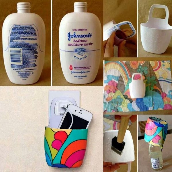 Поделки из банки от шампуня: идеи по изготовлению своими руками (45 фото)