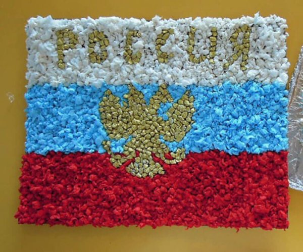 Поделки из крупы флаг россии: идеи по изготовлению своими руками (42 фото)
