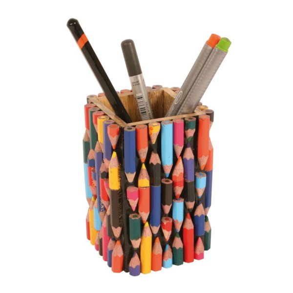 Поделки из старых цветных карандашей: идеи по изготовлению своими руками (44 фото)