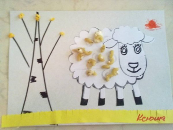 Поделки овечка из макарон: идеи по изготовлению своими руками (42 фото)