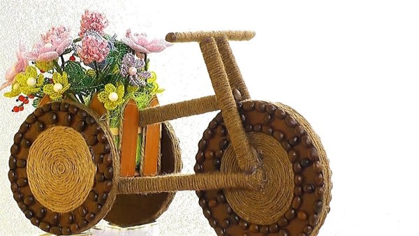 Поделки велосипед из подручных материалов : идеи по изготовлению своими руками (45 фото)