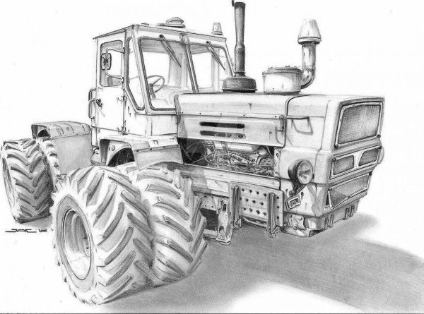 Раскраски трактор ка 700 (38 фото)