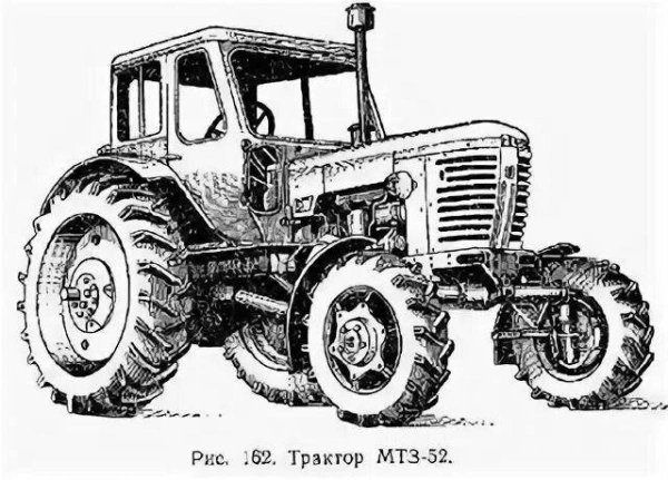 Раскраски трактор мтз 80 (37 фото)