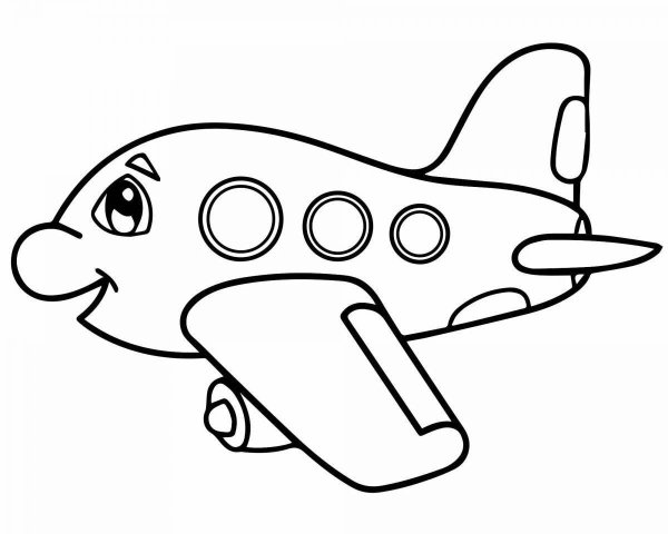 Раскраски три самолета (37 фото)