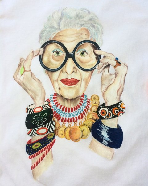Рисунки бабуля в очках (36 фото)