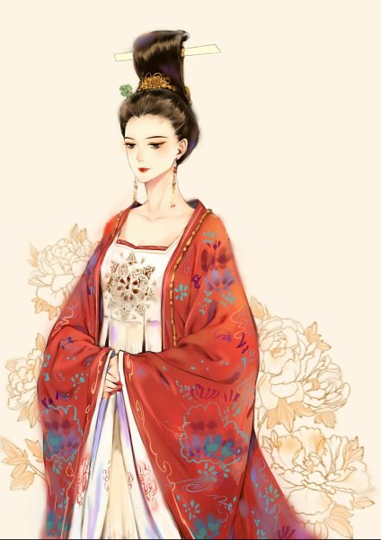 Рисунки китайский костюм девушки (34 фото)