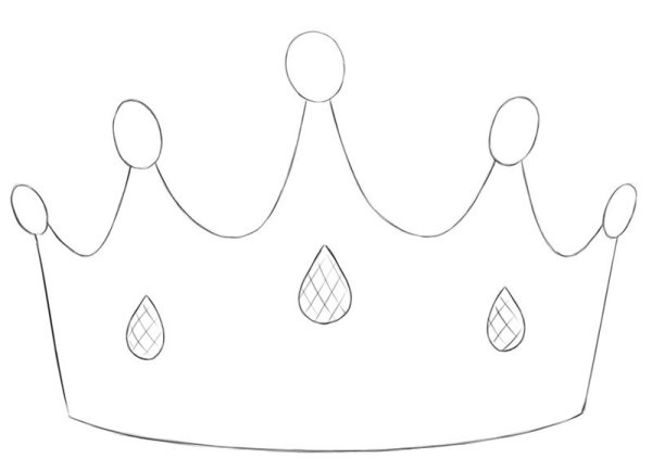 Рисунки корона маска (40 фото)
