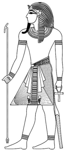 Рисунки костюм фараонов (39 фото)