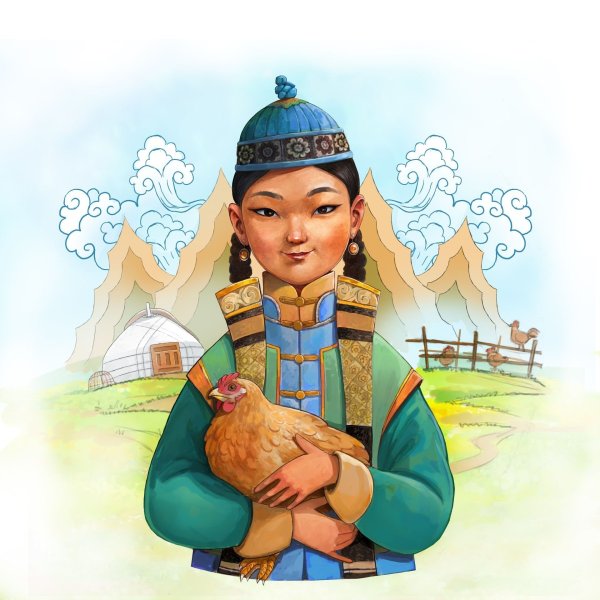 Рисунки монгольская шапка (36 фото)