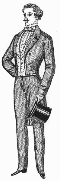 Мужской костюм 19 века