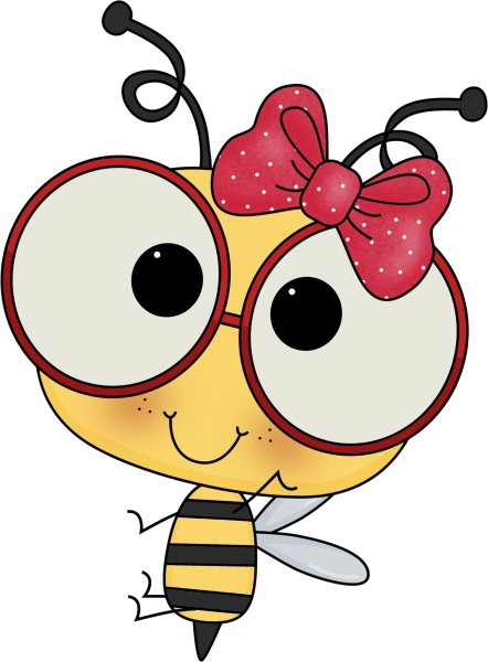 Рисунки пчелка в очках (38 фото)