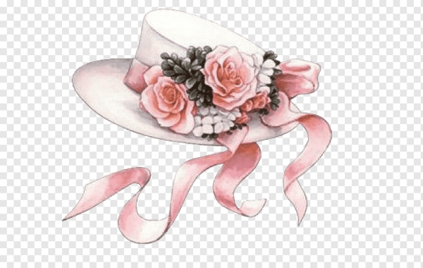Рисунки розовая шляпа (36 фото)