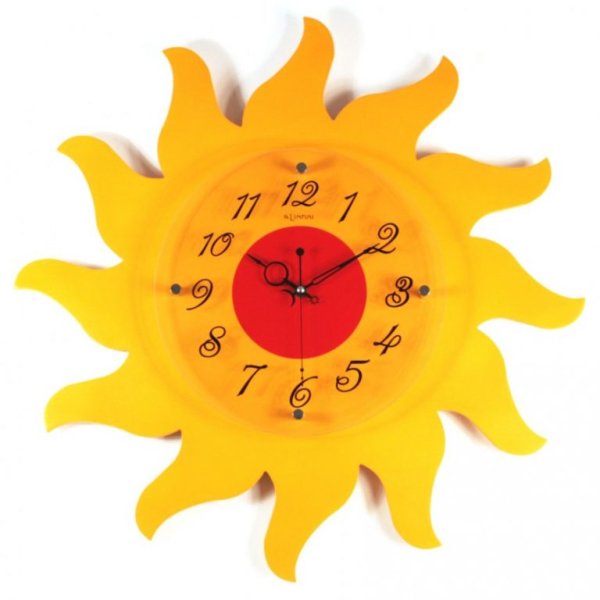 Рисунки солнышко часы (43 фото)