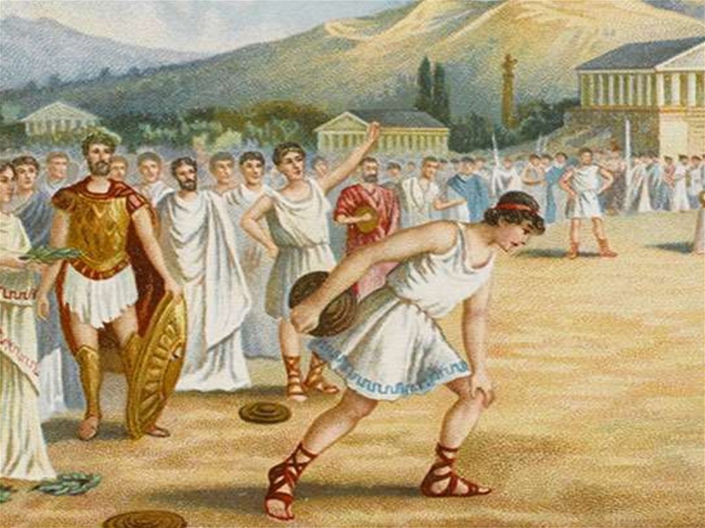 Почему для греков олимпийские игры были священными