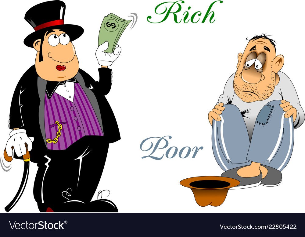 Богатые и бедные изображение. Рисунок беднава и багагатова. Богатый и бедный. Рисунок бедного и богатого человека. Бедный богатый рисунок