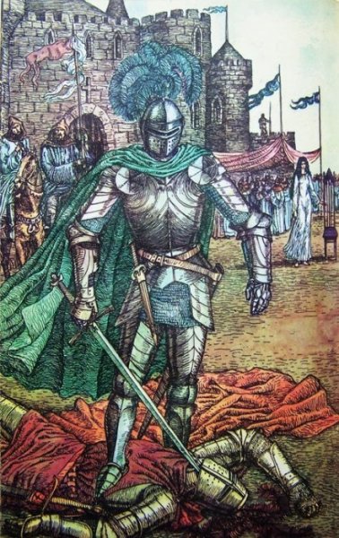 Рыцарь айвенго иллюстрации (52 фото)