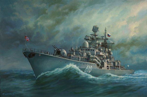 Иллюстрации военных кораблей (54 фото)