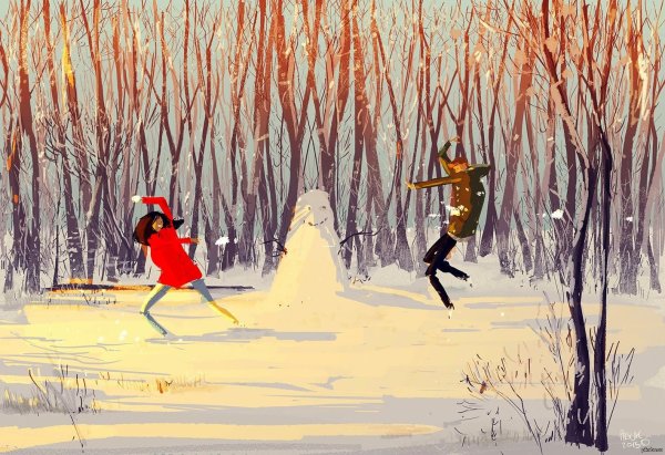 Паскаль кэмпион иллюстрации зима (55 фото)