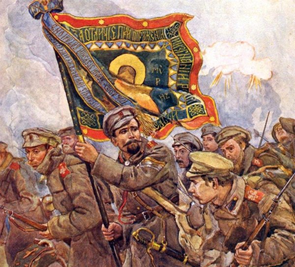 Белогвардейцы в гражданской войне в России 1917-1922