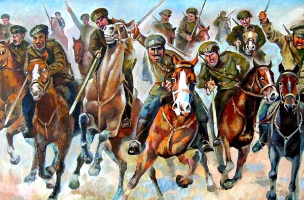Белогвардейцы кавалерия конница
