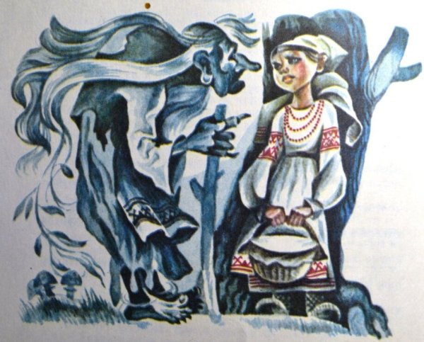 Сыре Варда Мордовская сказка иллюстрации